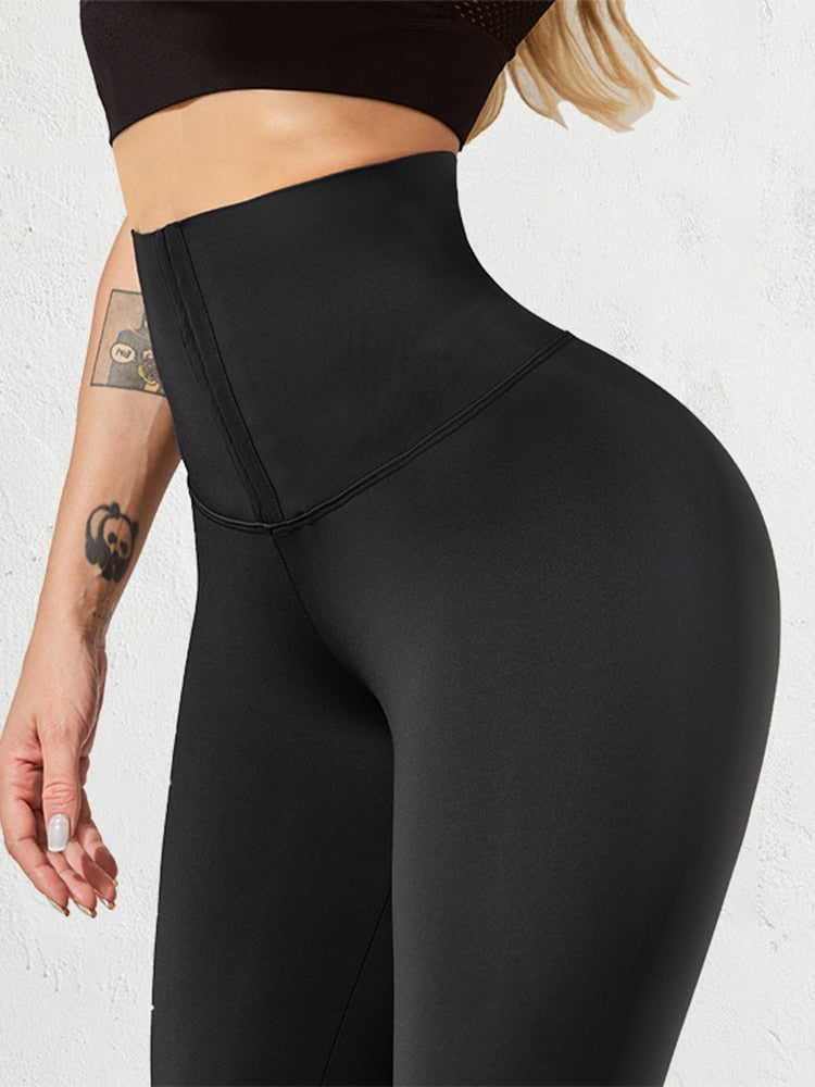 High waist leggings-Waist trainer combo